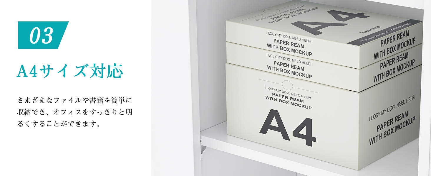 dewel スチール書庫 幅900×奥行400×高さ750mm 引き戸 鍵付き a4対応 可動棚 ホワイト（l023）