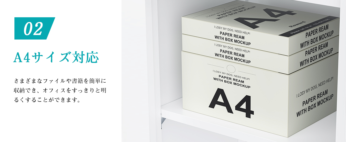 CYFIE スチール書庫 オープンタイプ 3段 A4対応 可動棚 幅90×奥行40×高さ105cm dewel スチール書庫 オープンタイプ 3段 a4対応 可動棚 幅90×奥行40×高さ105cm