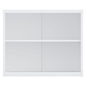 cyfie スチールロッカー オープンタイプ 幅900×奥行400×高さ750mm 2段 a4対応 連結可