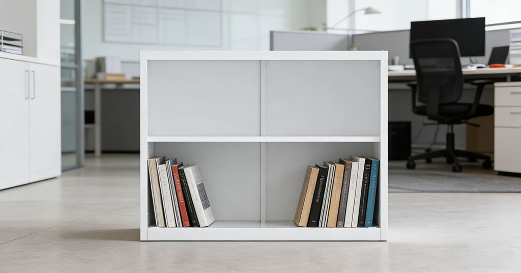 オープンスチールキャビネット 900×400×750｜スタッキング可能で業務用収納に最適